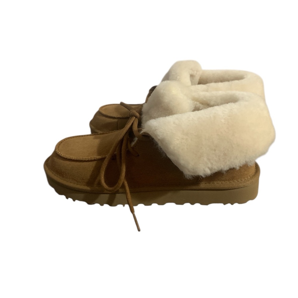 UGG DIARA Chestnut Shearling Ankle Boot Women 8